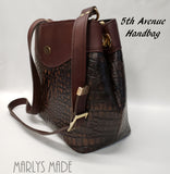 5th AVENUE HANDBAG PDF sewing pattern in English