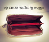 CLASSIC ZIP AROUND WALLET PDF sewing pattern in English