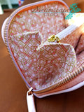 MINI CLASSIC ZIP AROUND WALLET PDF PATTERN "ADD ON" to the original Classic Zip around wallet pattern