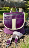 JASMINE BACKPACK WITH REMOVABLE SHOULDER STRAP -  pdf pattern IN ENGLISH ONLY