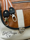 JASMINE BACKPACK WITH REMOVABLE SHOULDER STRAP -  pdf pattern IN ENGLISH ONLY