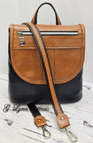 JASMINE BACKPACK WITH REMOVABLE SHOULDER STRAP -  pdf pattern IN ENGLISH ONLY