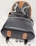 JASMINE BACKPACK WITH REMOVABLE SHOULDER STRAP -  pdf pattern IN ENGLISH ONLY