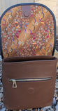 JASMINE BACKPACK WITH REMOVABLE SHOULDER STRAP -  pdf pattern IN ENGLISH ONLY