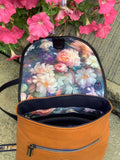 JASMINE BACKPACK WITH REMOVABLE SHOULDER STRAP -  pdf pattern IN ENGLISH ONLY