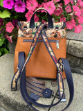 JASMINE BACKPACK WITH REMOVABLE SHOULDER STRAP -  pdf pattern IN ENGLISH ONLY