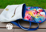 JASMINE BACKPACK WITH REMOVABLE SHOULDER STRAP -  pdf pattern IN ENGLISH ONLY