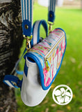 JASMINE BACKPACK WITH REMOVABLE SHOULDER STRAP -  pdf pattern IN ENGLISH ONLY