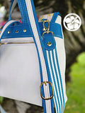 JASMINE BACKPACK WITH REMOVABLE SHOULDER STRAP -  pdf pattern IN ENGLISH ONLY