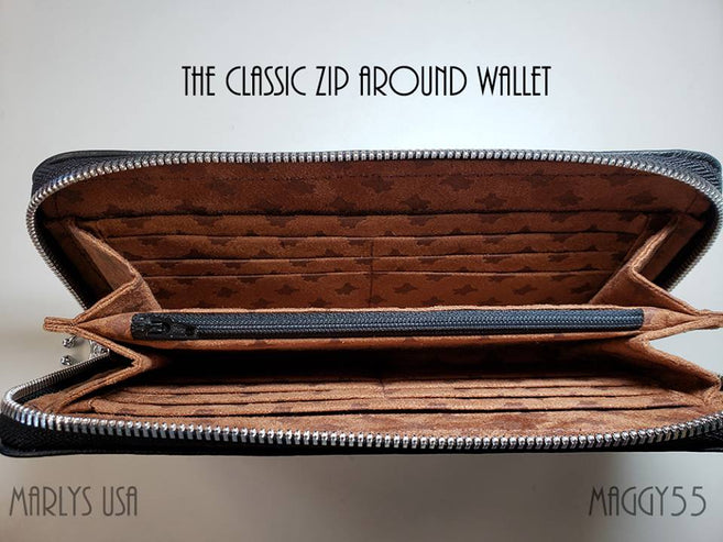 CLASSIC ZIP AROUND WALLET PDF sewing pattern in English